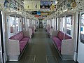 副都心線対応改造に合わせて更新された第30編成の車内