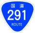 National Route 291 shield