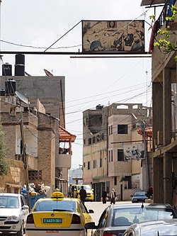 View from the Jenin refugee camp in 2011