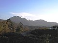 Mount Kujū from Narukogawa Gorge