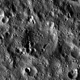 Снимок зонда Lunar Reconnaissance Orbiter.