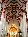 Gothic ribbed vault of the Thomaskirche