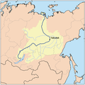 Lena River and Lake Baikal