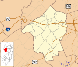 Glen Gardner is located in Hunterdon County, New Jersey