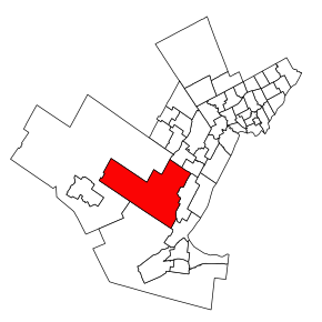 Carte de la circonscription