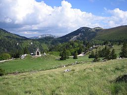 Landskapsbild från Sjeverni Velebit