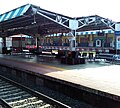 Railway station platform