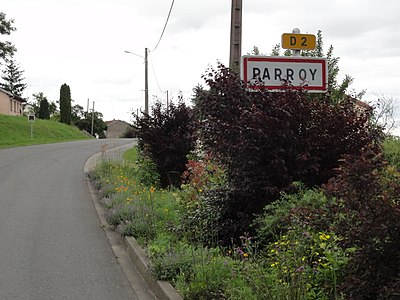 Entrée de Parroy.