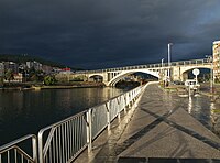Puente y paseo marítimo de Pontevedra