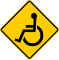 P-9-2 Disabled pedestrians crossing