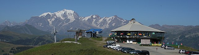 Le Signal de Bisanne, 1 941 m.