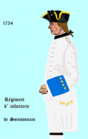 régiment de Soissonnais de 1734 à 1757