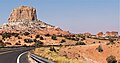 From Highway 98, with Setting Red Rocks to right