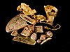 Selection of items from the Staffordshire Hoard
