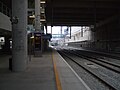 Westbound platforms at Stratford International.