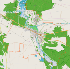 Localização de Sulejów na Polónia