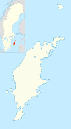 Burs is located in Gotland