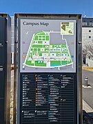 Map of the campus