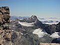 Versante ovest della montagna vista dalla Punta di Charbonnel.