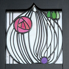 Window for the House of an Art Lover, by Margaret Macdonald Mackintosh (1901)