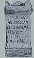 Weihealtar des Quintus Licinius Macrinus