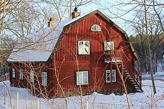 Gårdens gamla sädesmagasin