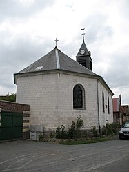 The church in Lahoussoye