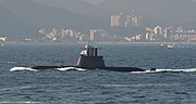ROKS Ahn Junggeun, a Sohn Wonyil-class submarine