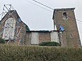 Église de Mont-Sainte-Geneviève, dans l'attente de sa reconstruction.