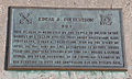 Edgar Culbertson plaque