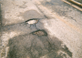 The Banbury Cake and The Banbury Review newspapers did an exposé on the weather induced potholes during the second week of January 2010.