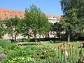 The building as seen from the Royal Library Garden, 2016.