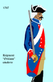 Régiment d’Orléans 1767 bis 1776