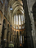 Choir of Cologne Cathedral, begun in 1248