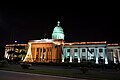 The Town Hall of Colombo at night, it is the headquarters of the Colombo Municipal Council and the office of the Mayor of Colombo