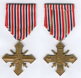 Croix de guerre 1939-1945 (Tchécoslovaquie)