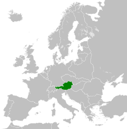 The Federal State of Austria in 1938