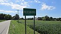 Feesburg community sign.