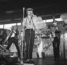 The band appearing in June 1968 on Fenklup (Dutch television)