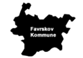 Flag of Favrskov Municipality.