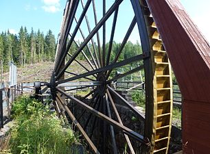 Lombergshjulet i Grängesberg