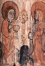 Johannes evangelisten och Bartolomeus