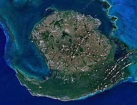 Satelitska snimka otoka - NASA