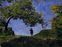 Károly Ferenczy On a Hilltop (1901)