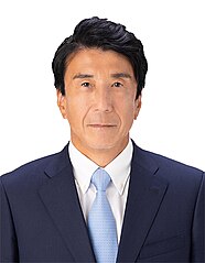 Minister of Economy, Trade and Industry Ken Saito from Chiba Prefecture