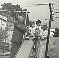 Amirian and his wife Siranoush with two of his grandchildren, Christine and Louisa. This picture was taken a couple of months before Amirian's death in mid-1964.