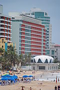 The La Concha Resort is a luxury resort located at the Condado oceanfront within the district of Santurce