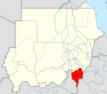 HSDZ is located in Sudan