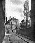 Blick zur Kreuzgangstraße 6