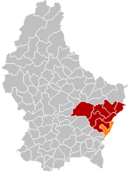 Wormeldange – Mappa